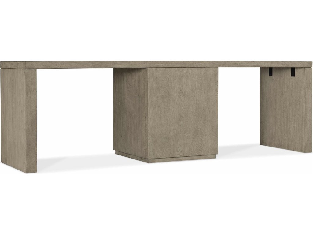 Linville Falls Desk - 96in Top-Small File and 2 Legs - image 1