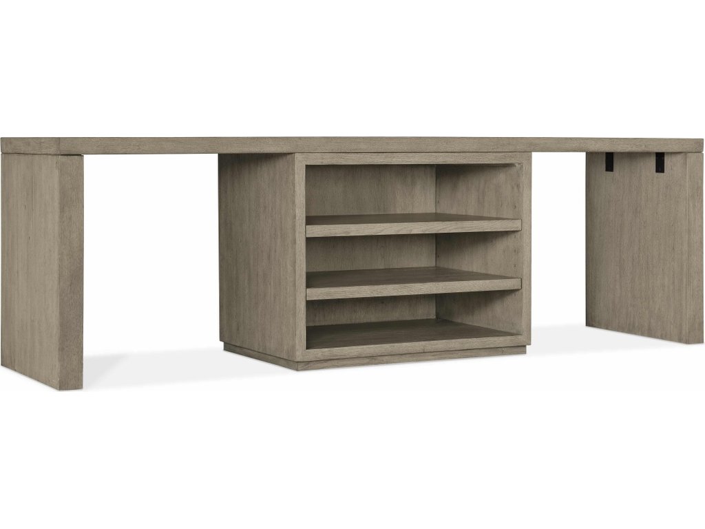 Linville Falls Desk - 96in Top-Open and 2 Legs - main image