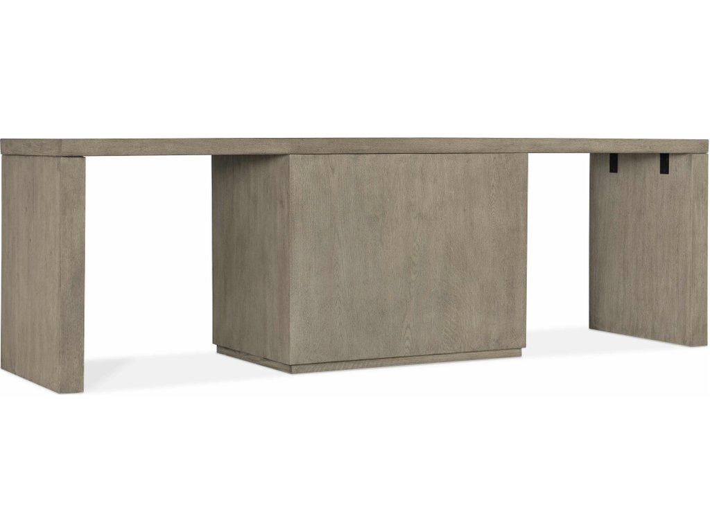 Linville Falls Desk - 96in Top-Lateral File and 2 Legs - image 1