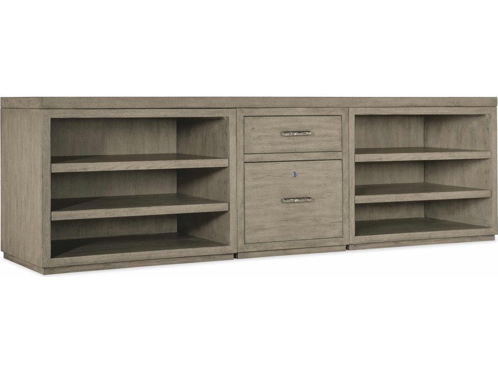 Linville Falls Credenza - 96in Top-Small File and 2 Opens - main image