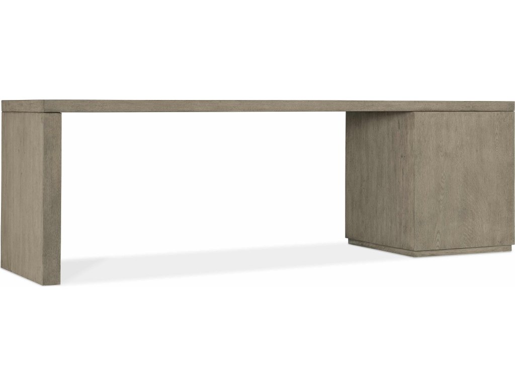 Linville Falls Desk - 96in Top-Small File and 1 Leg - image 1