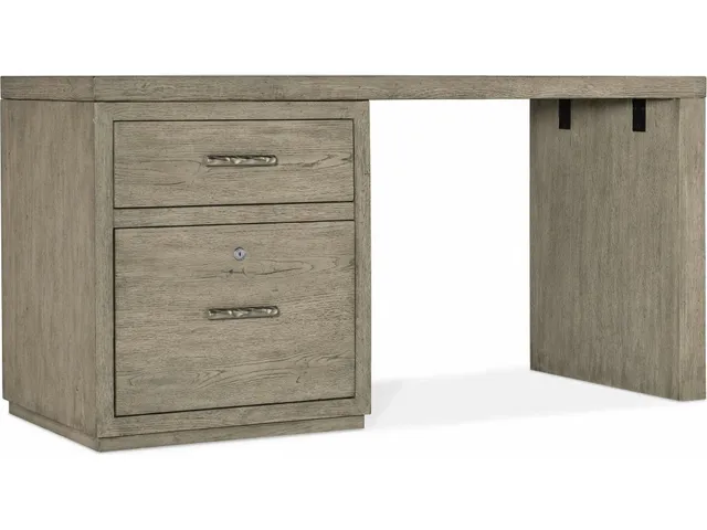 Linville Falls Desk - 60in Top-Small File and Leg