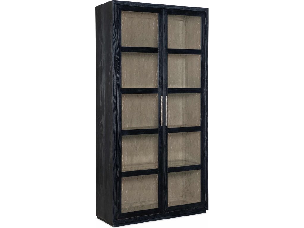 Linville Falls Shou Sugi Ban Curio Cabinet - image 1