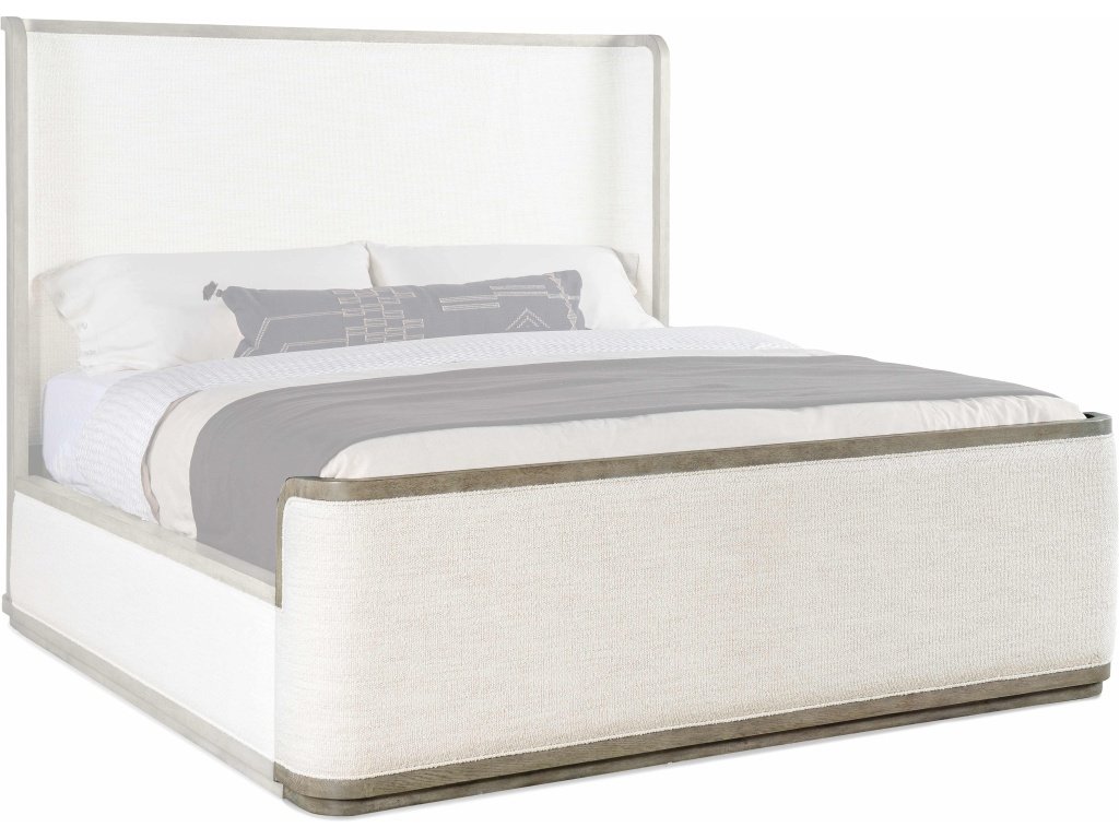 Linville Falls Boones Queen Upholstered Shelter Bed - image 5