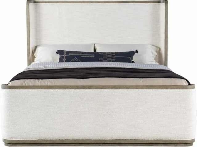 Linville Falls Boones King Upholstered Shelter Bed - Alternative View