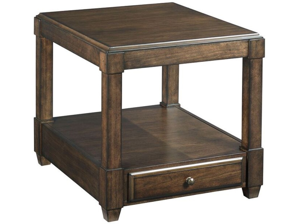 Rectangular Drawer End Table - main image