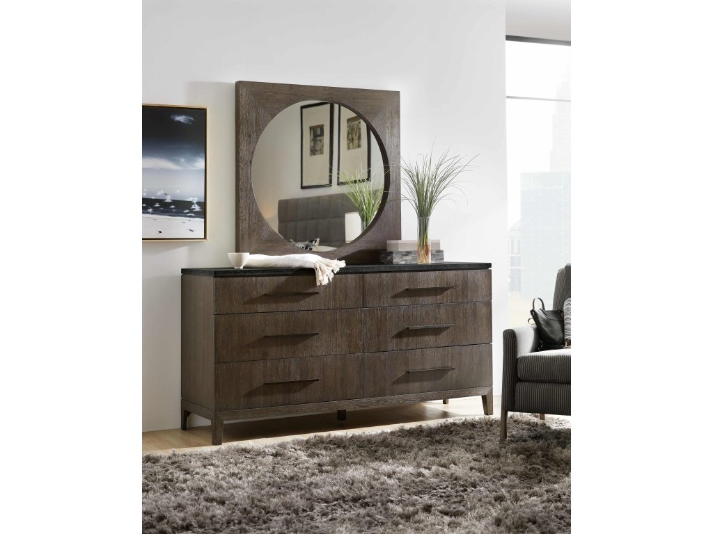 Miramar Aventura Raphael Six-Drawer Stone Top Dresser - image 3