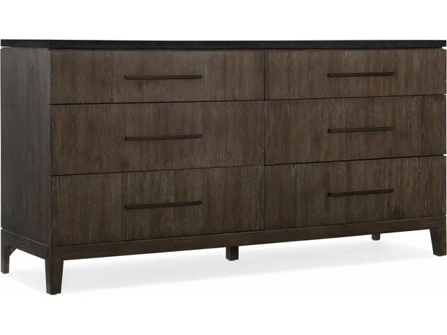 Miramar Aventura Raphael Six-Drawer Stone Top Dresser