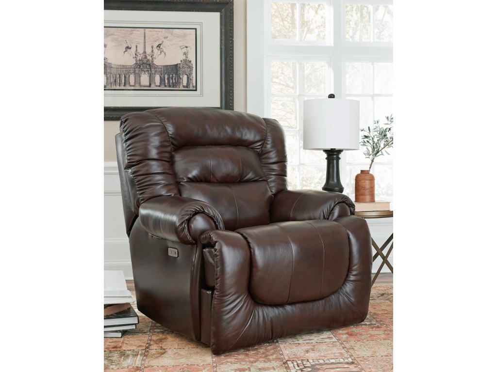 Power Headrest Big Man's Wall Hugger Recliner - image 2