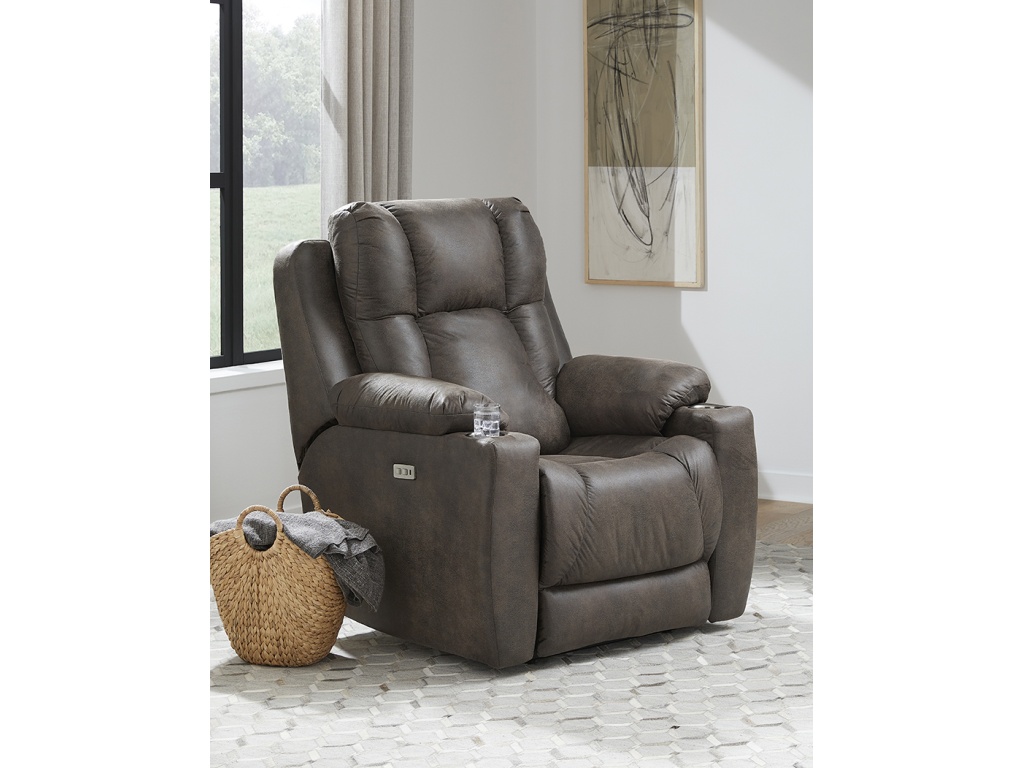 Power Headrest Big Man's Wall Hugger Recliner - image 1