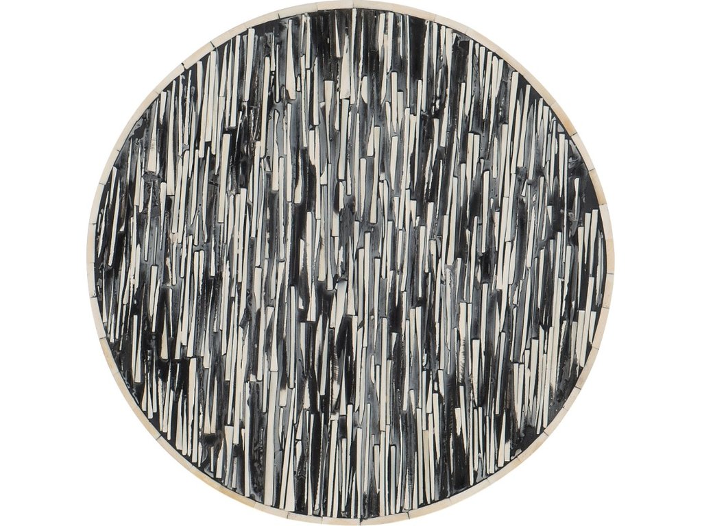 Melange Callum Round Accent Table - image 1