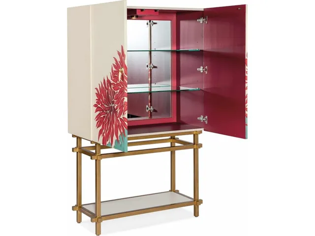 Melange Patrisha Bar Cabinet