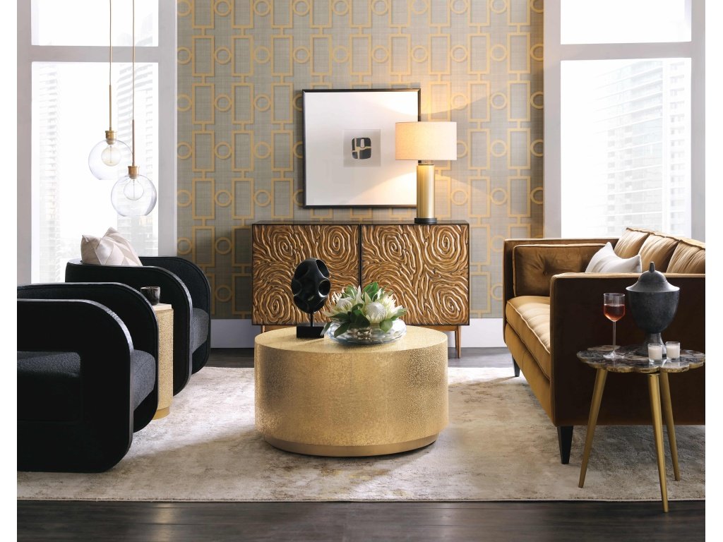 Melange Fingerprints Two Door Credenza - image 4