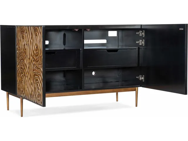 Melange Fingerprints Two Door Credenza - Alternative View