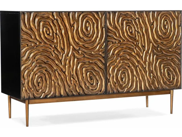 Melange Fingerprints Two Door Credenza