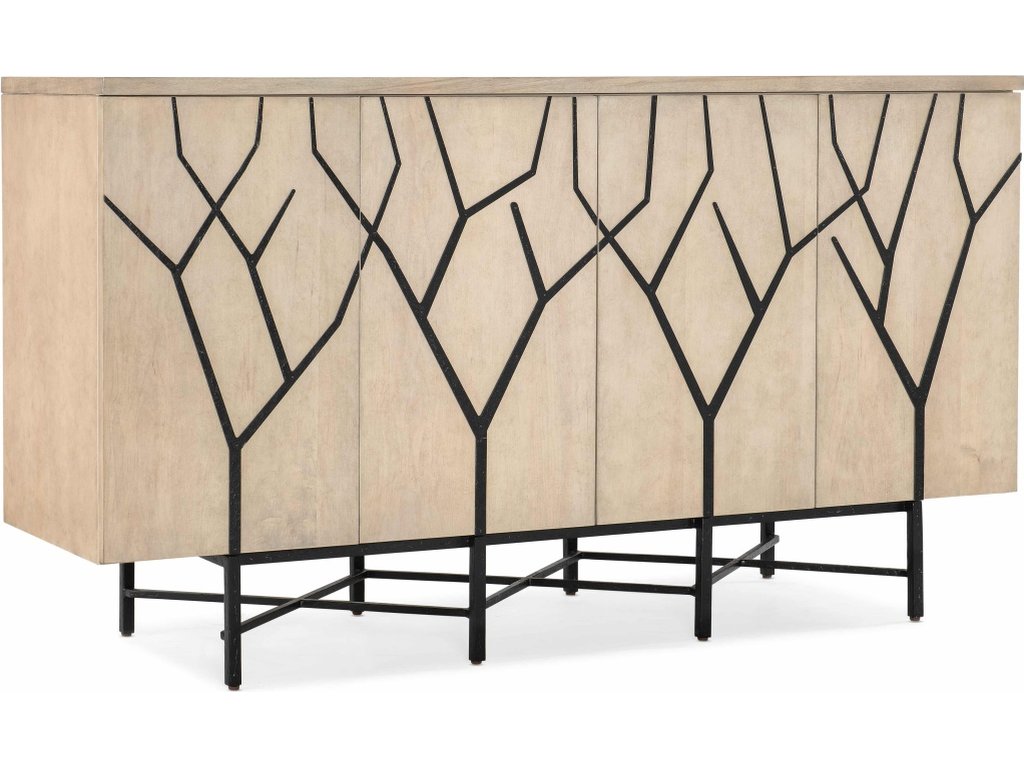 Melange Branched Four Door Entertainment Credenza - main image