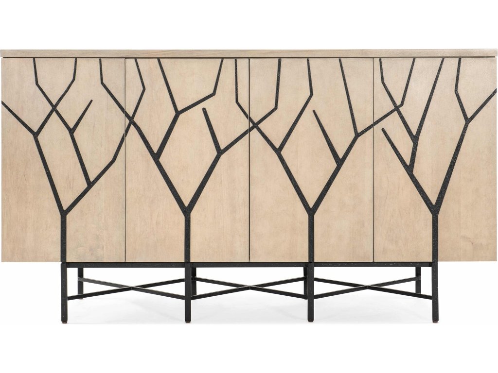 Melange Branched Four Door Entertainment Credenza - image 2