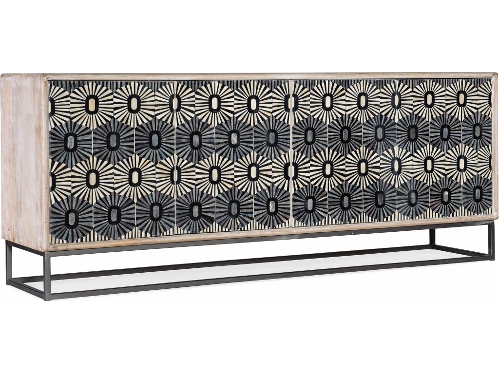 Melange Whitmore Four Door Credenza - main image