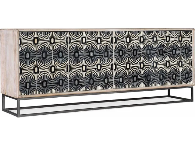 Melange Whitmore Four Door Credenza