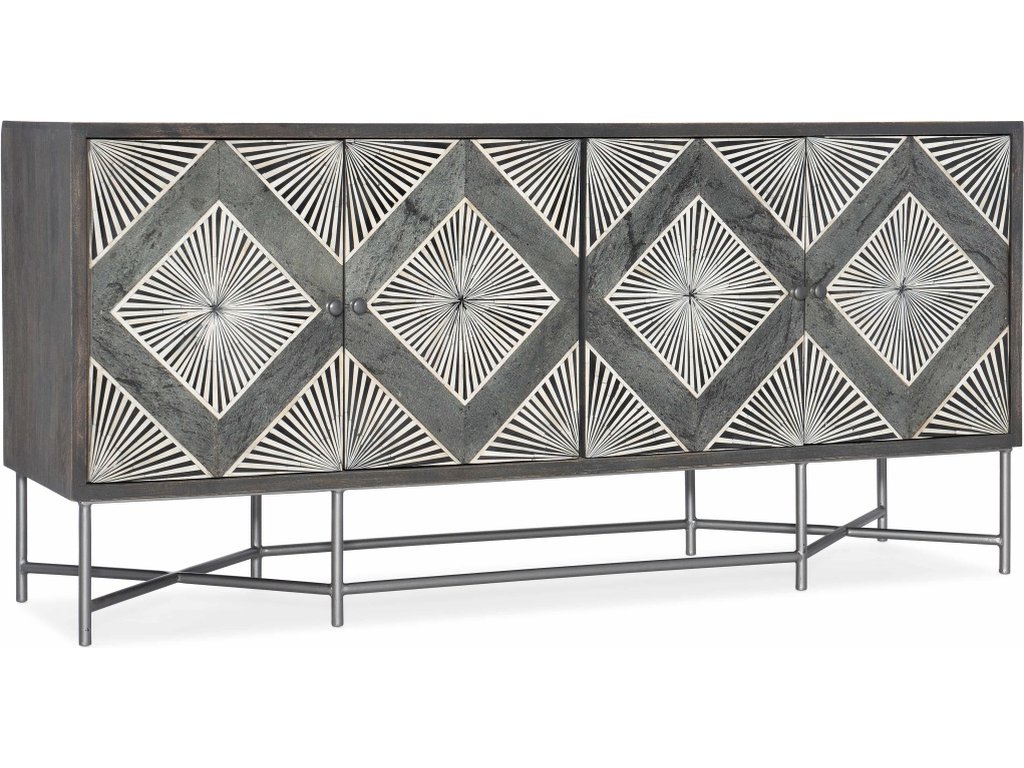 Melange Hawthorne Four Door Credenza - main image