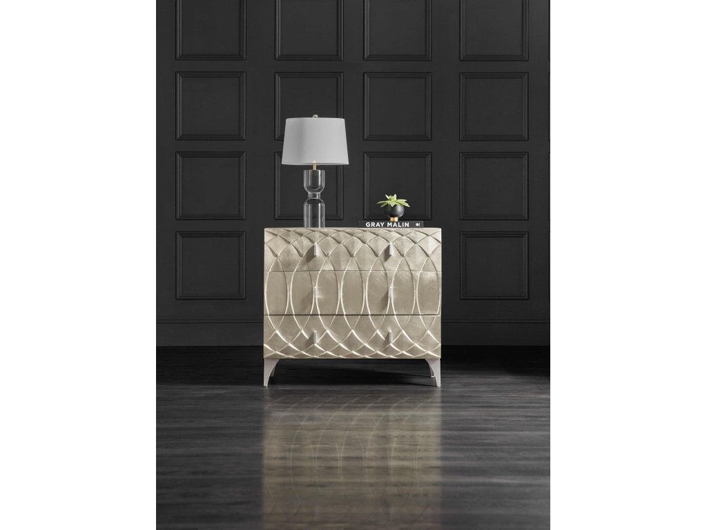 Melange Mathilda Three Drawer Chest - image 2