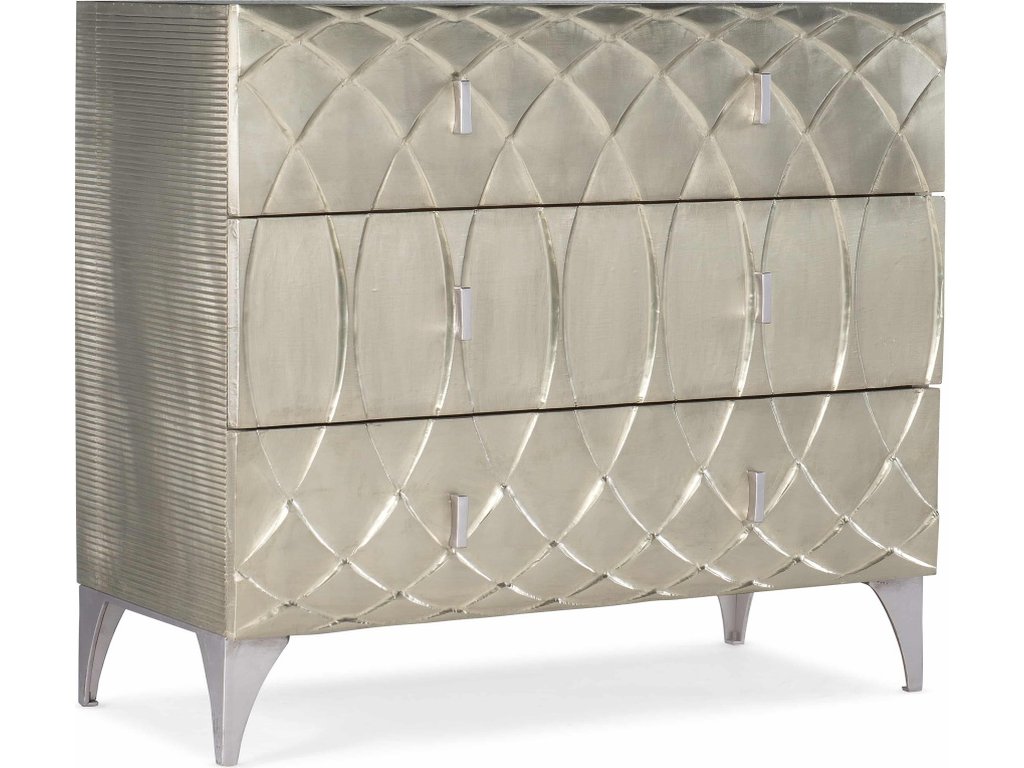 Melange Mathilda Three Drawer Chest - main image