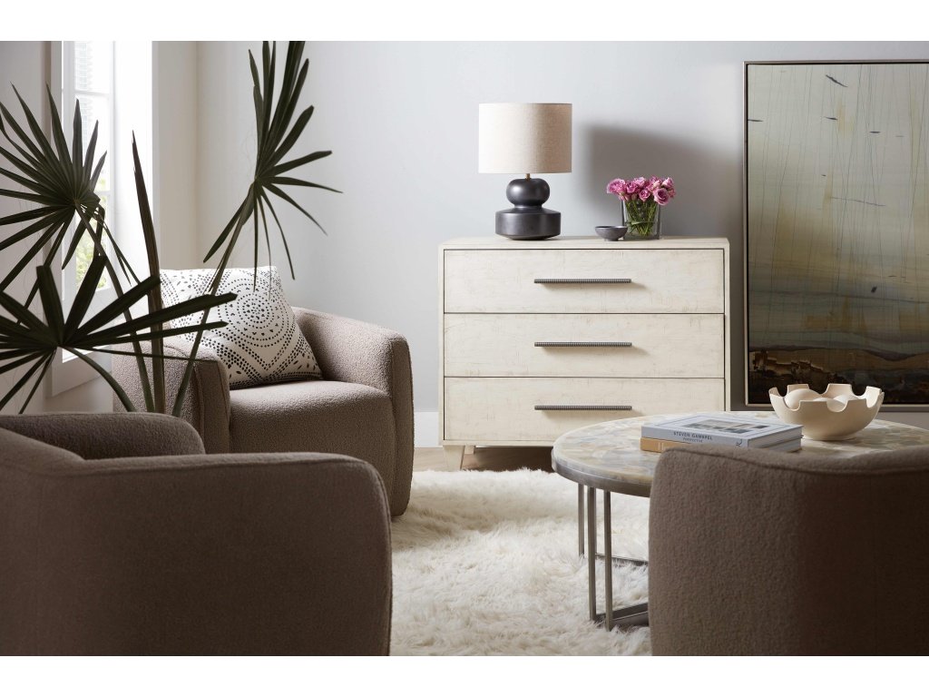 Melange Saffron Three Drawer Chest - image 3