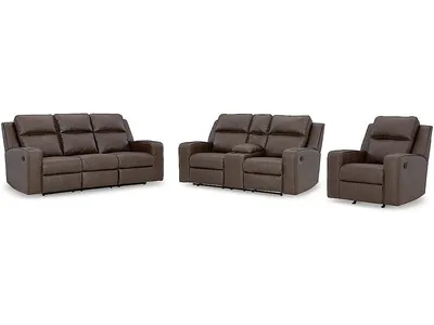 Lavenhorne Reclining Sofa, Loveseat and Recliner
