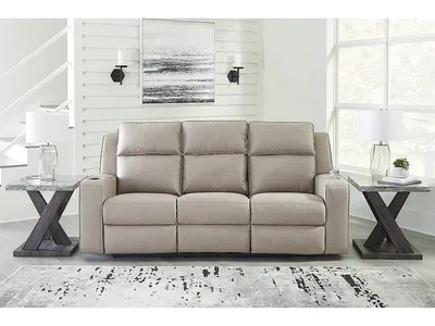 Lavenhorne Reclining Sofa with Drop Down Table - Alternative View