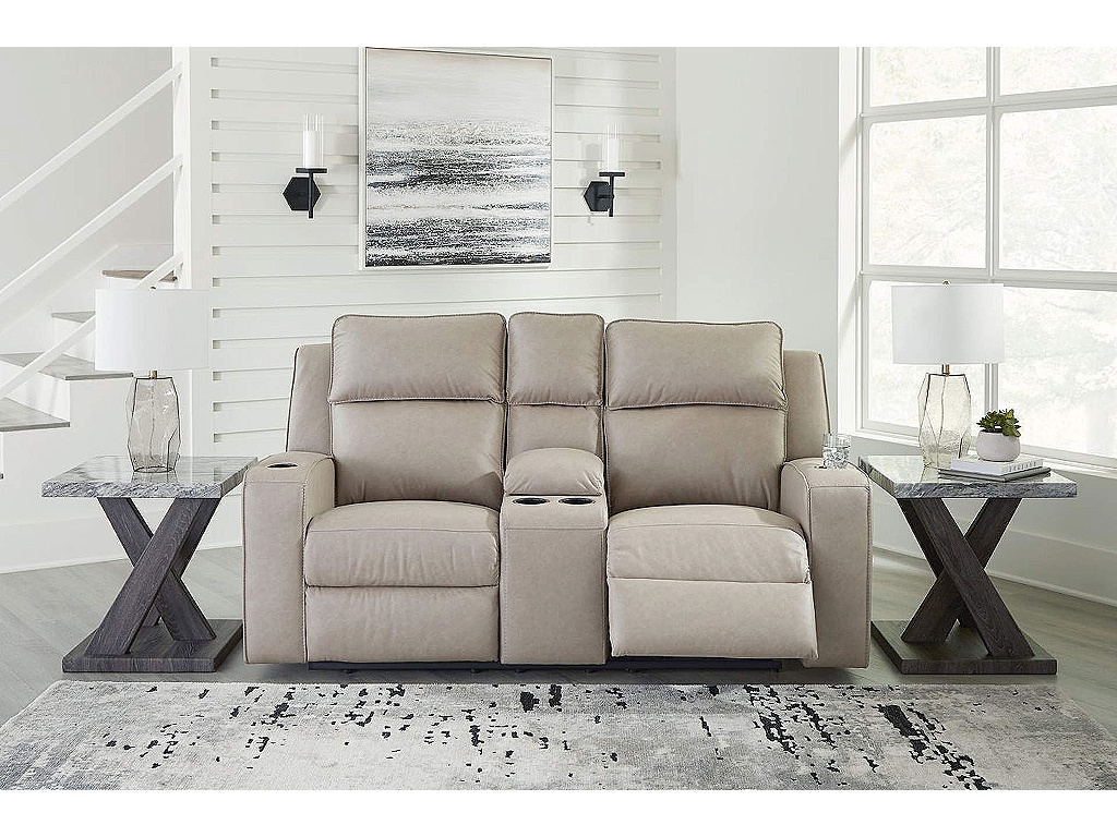 Lavenhorne Reclining Loveseat with Console - image 1
