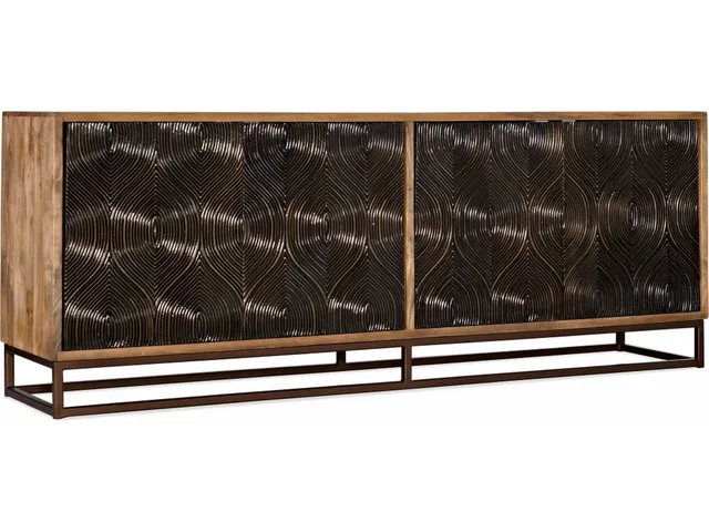 Swirl Door Entertainment Console