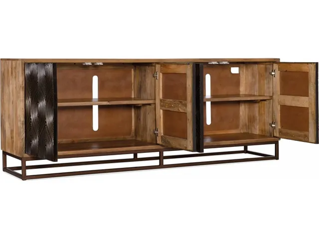 Swirl Door Entertainment Console