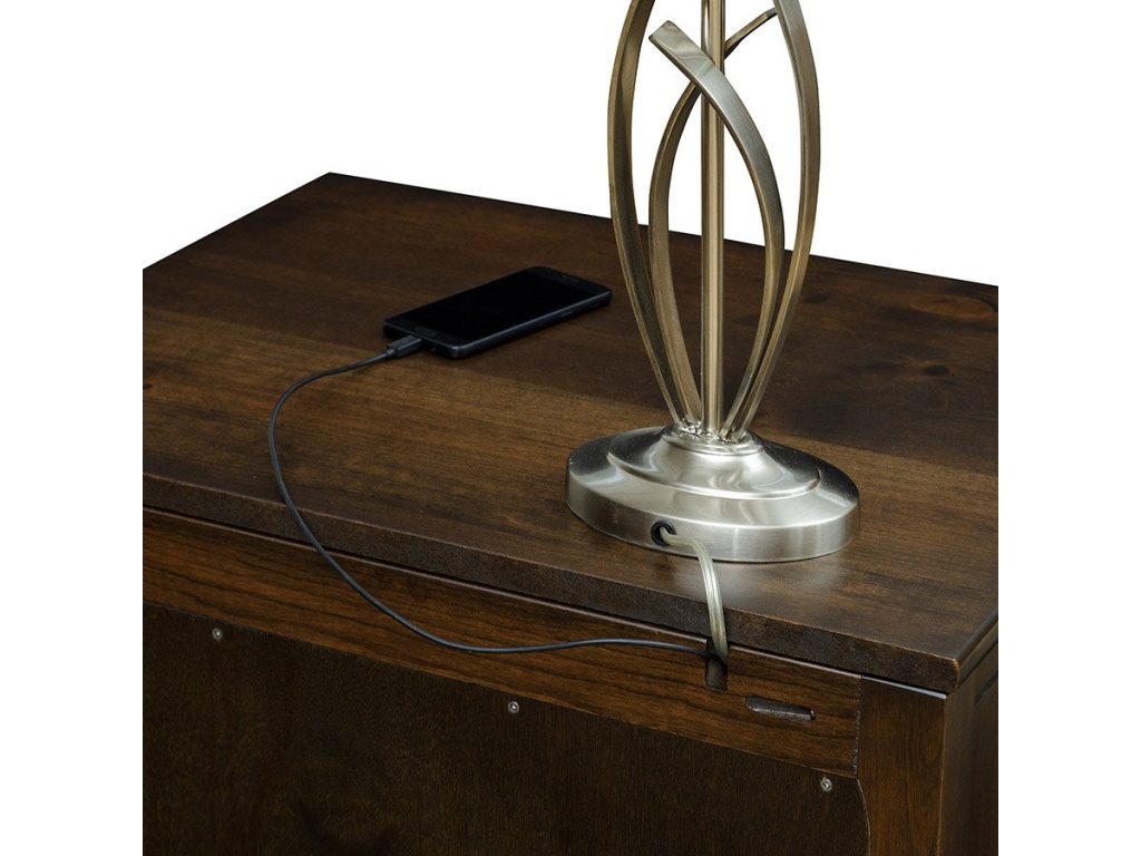 Manhattan Nightstand W/Slideout Top - image 2