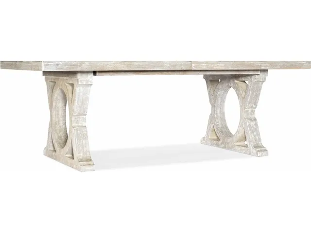 Serenity Topsail Rectangle Dining Table w/2-18in Leaves