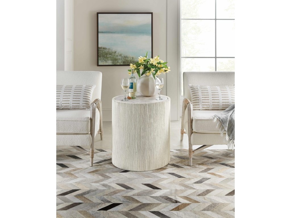 Serenity Swale Round Side Table - image 1