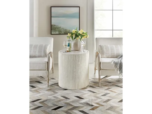 Serenity Swale Round Side Table - Alternative View