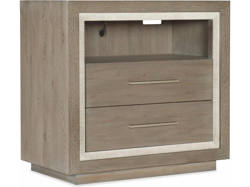 Serenity Balboa Two Drawer Nightstand - main image