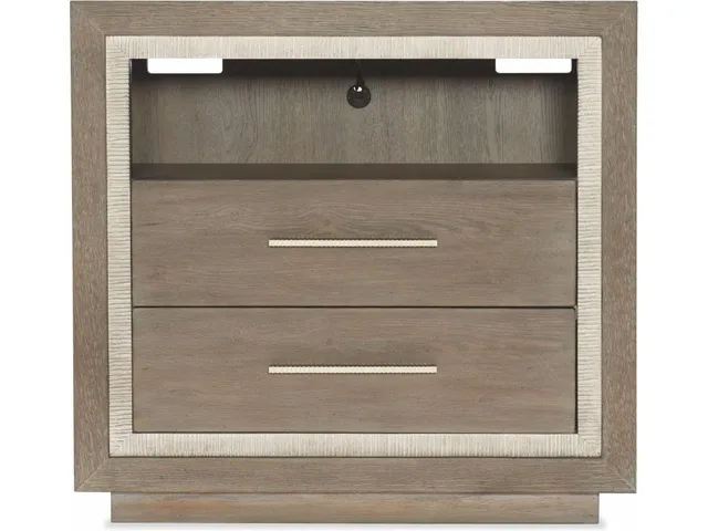 Serenity Balboa Two Drawer Nightstand - Alternative View