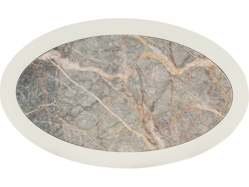 Serenity Wavecrest Oval Nightstand - image 2