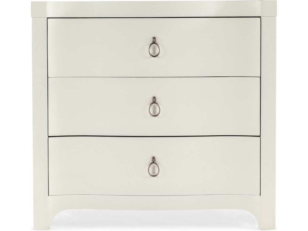 Serenity Antigua Three Drawer Nightstand - image 1