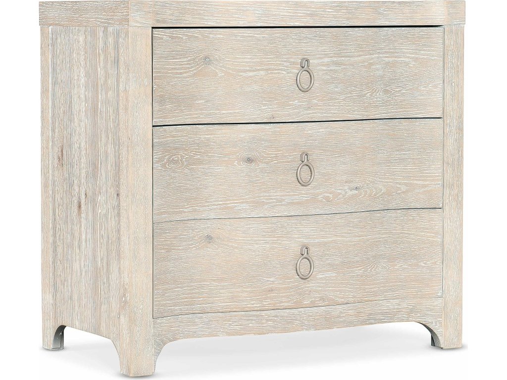 Serenity Antigua Three Drawer Nightstand - main image