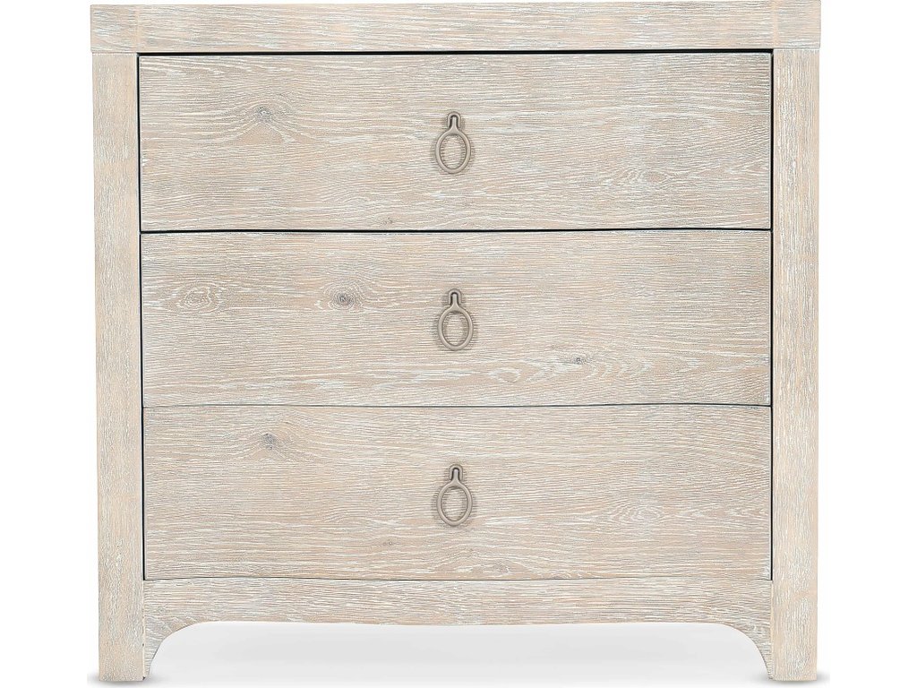 Serenity Antigua Three Drawer Nightstand - image 1