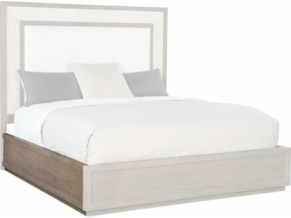 Serenity Rookery King Upholstered Panel Bed - image 4