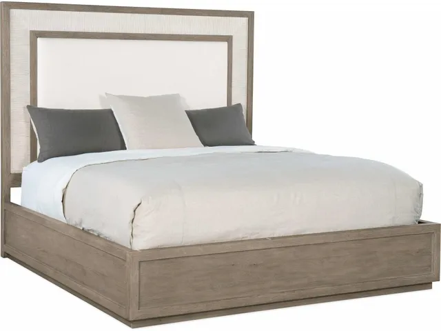 Serenity Rookery Cal King Upholstered Panel Bed