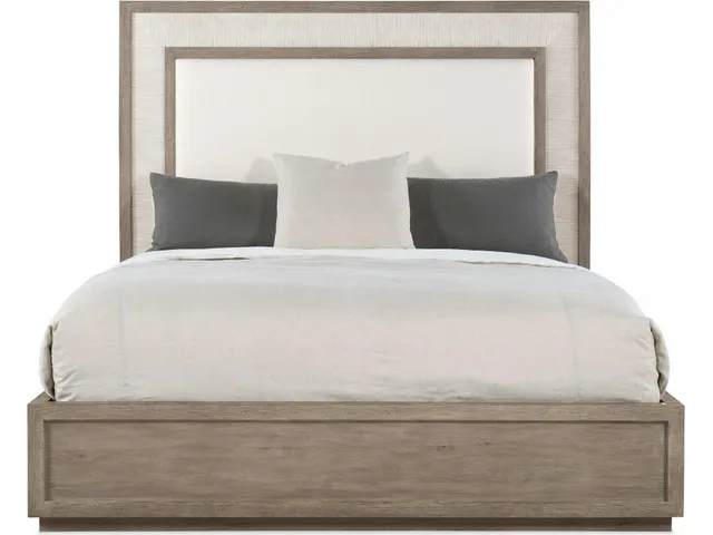 Serenity Rookery Cal King Upholstered Panel Bed