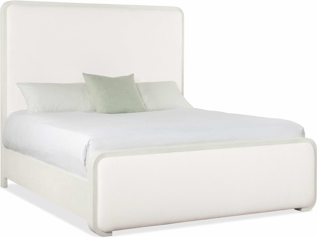 Serenity Ashore Queen Upholstered Panel Bed - main image