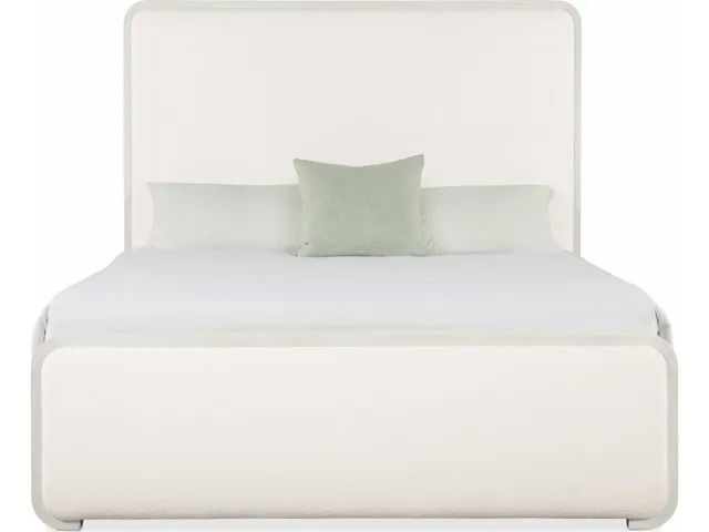 Serenity Ashore Queen Upholstered Panel Bed