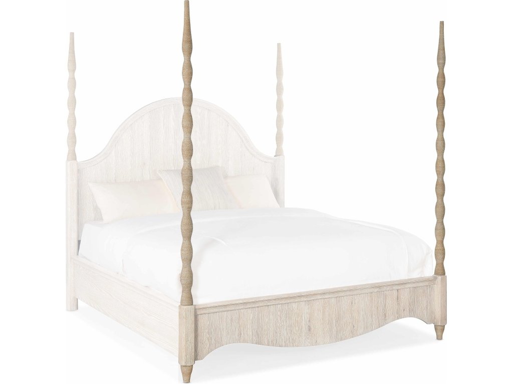 Serenity Jetty Queen Poster Bed - image 5