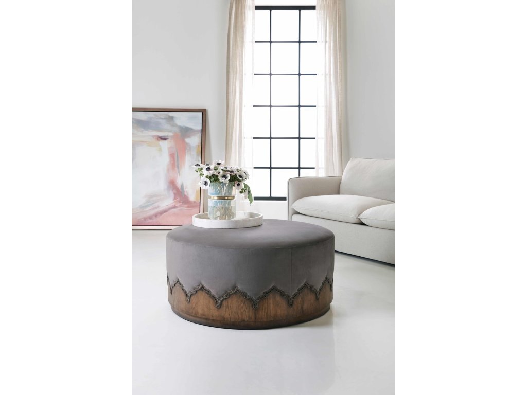 Melange Meyers Cocktail Ottoman - image 3