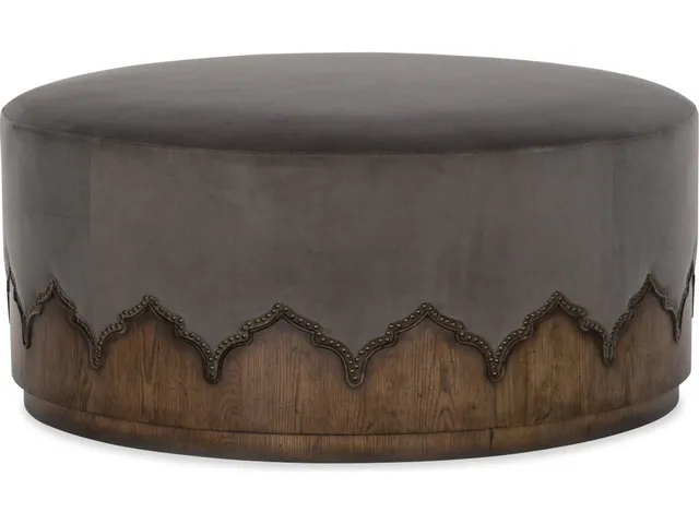 Melange Meyers Cocktail Ottoman